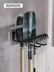 1 pieza Estante de almacenamiento de herramientas eléctricas, soporte montado en la pared - Diseño plegable, organizador y estante de herramientas, soporte para brocas, soporte montado en la pared, estante de herramientas de metal resistente para almacenamiento y organización en el garaje, estante de almacenamiento práctico - Estante de almacenamiento - Ver 10
