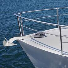 Ancla de barco actualizado, ancla de estilo delta de acero inoxidable 316, ancla triangular de pesado 11lbs / 17lbs / 22lbs estilo de ala para pontón, barcos de pesca - 22 libras - Ver 4