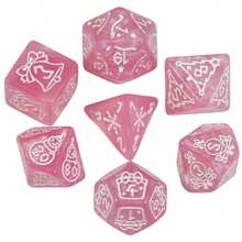 Festive Christmas 7-Piece Dice Collection - Fun Gift For Gamers & Family Members - Multicolor - View 4