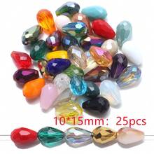 50 hạt/gói, hạt thủy tinh hình giọt nước lỗ giữa 6*8mm, nhiều màu sắc, nguyên liệu làm trang sức DIY phù hợp cho giày dép, quần áo, mũ, túi xách, phụ kiện, mũ đội đầu, dây đeo eo, móc khóa, mặt dây chuyền điện thoại, v.v. - Giọt nước lỗ vừa 6*8 mm (50 cái) - Xem 14