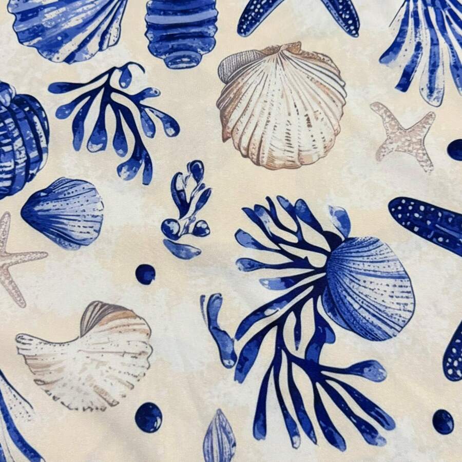 Printed Crepe Fabric 95% Polyester 5% Elastane - 11 - View 1