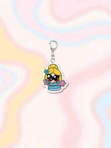 1pc Acrylic Cute Cartoon Big Eye Character Themed Pendant, Suitable For Backpack, Bag, Wallet Decoration, Friend Gift Gifts For Mother, Father, Graduation, And Teacher - Multicolor - View 8