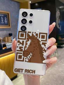 可爱2D小马图案新款防摔手机壳，兼容苹果XS Max/11/13 Pro Max/12/12 Pro/12 Pro Max/13/14 Pro/15 Pro Max/14/14 Pro/11 Pro Max/15/1 Pro/16 Pro Max XR、三星Galaxy 6 - 彩色 - 查看 5