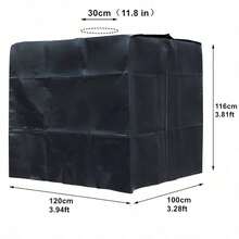 1pc 1000L IBC Tote Tank Cover, Outdoor Water Container Sun Protection, Waterproof Fit For 275 Gallon IBC Tote Tank - Multicolor - View 14