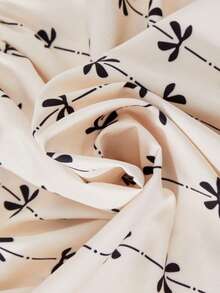 Atasan Kasual Lengan Pendek Gaya Bohemian Elegan Bermotif Tenun untuk Anak Perempuan, Dilengkapi Hiasan Ruffle Ganda dan Sambungan Renda Kontras, Cocok untuk Musim Semi/Panas, Pakaian Kasual Sehari-hari dan Liburan - Aprikot - View 7