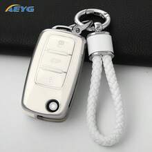 Bao đựng chìa khóa xe hơi bảo vệ toàn diện 360°, phù hợp với các dòng xe Polo, Tiguan, Passat B5, B6, B7, Golf 5, EOS, Scirocco, Jetta MK6, Octavia A5. - A - Xem 9