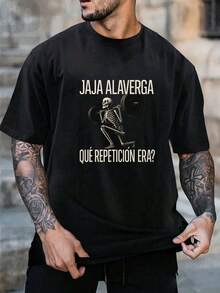 o cómico - Impresión gráfica divertida  entusiastas del gimnasio Ropa casual, compañero de entrenamiento, amante del fitness Ropa de calle de moda, diseños geniales, mejores ideas de regalos - Negro - Ver 5
