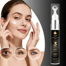 SUMIFANG 三周紧致眼部精华 - 滚轮按摩淡化细纹和黑眼圈眼霜 - 15毫升 - Retinol - 查看 1