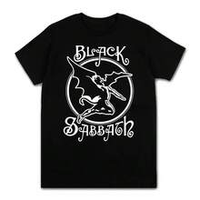 Black Metal Rock Band Graphic T-Shirt Men Women Fashion Casual Short Sleeve Plus Size Unisex For Summer Outings 62474 - 黑色4 - 查看 1