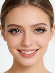 10 Pairs 3D Fluffy Reusable Criss-Cross False Eyelashes, Suitable For Festivals, Parties, And Daily Wear, Non-Irritating Glue - Black - View 9