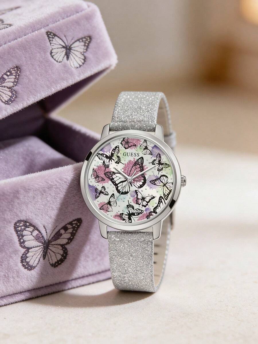 GUESS Essential Business Commute：现代专业人士适用的不锈钢腕表 GW0008L1 - 銀色 - 查看 1