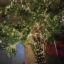 Lámparas de hadas solares Luces navideñas para exteriores 8 modos Lámparas de guirnalda de hadas de alambre de cobre Impermeables Decoración de jardín, árbol y césped - Color 1 pieza - Ver 7