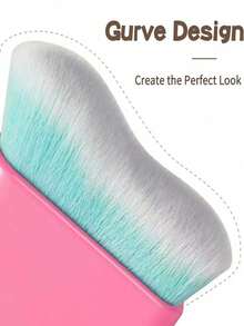 1 cọ trang điểm đa năng, cỡ lớn, mềm mại, dạng sóng, dùng để tán kem nền BB Cream, kem nền dạng lỏng, phấn phủ và má hồng, dưỡng ẩm, không thấm hút. - Nhiều màu - Xem 5