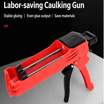 Súng bắn keo hai ống hỗ trợ, dụng cụ chà ron gạch tiết kiệm sức lao động, dụng cụ bôi keo thủ công, dụng cụ sửa chữa nhà chuyên nghiệp bền bỉ và hiệu quả, thích hợp cho việc chà ron gạch lát sàn và tường, trám khe hở nhà bếp và phòng tắm, phụ kiện cho các dự án xây dựng, dễ sử dụng.