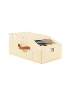 Space-Saving Hat Storage Box With Large Window And Reinforced Side Handles, Transparent Front Panel For Easy Access, Foldable Storage Box Suitable For Hat Collectors And Students, Dust-Proof Multi-Purpose Storage Bag Can Be Placed On Bedside Table, Wardrobe Bottom, And Shelves, Applicable For Bedroom, Bathroom And Household Essentials - Multicolor - View 15
