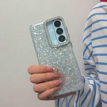 适用于三星 Galaxy S26 Ultra、S25 Ultra、A55、A56、A26、A16 的透明手机壳，也适用于 Galaxy A36、A35、A54、A15、S24、S23、S22 等型号，简约防摔手机壳 - 白色 - 查看 2