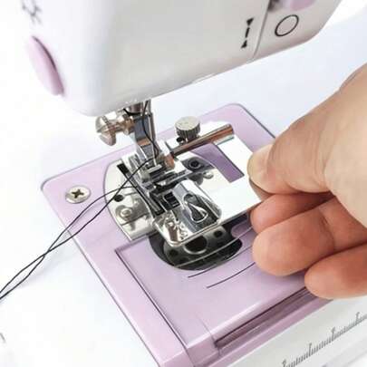 Chân vịt kép cho máy may công nghiệp, lý tưởng cho da giả và vải mỏng, tương thích với vải dệt kim tráng phủ, có thanh điều chỉnh áp lực, phụ kiện máy may, dụng cụ may.