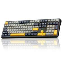 AULA F108 Pro Wireless Bluetooth Mechanical Keyboard, Gaming Keyboard With Hotswappable Switches, Smart Display, RGB Backlight, Full-Size Customizable, Genuine AULA Gaming Keyboard F108 - View 19