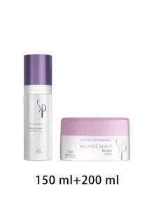 Wella [Bundle] SP System Professional Perfect Hair Repair Treatment 150 Ml + Balance Scalp Mask 200 Ml - SP System Professional - View 2