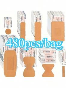 160 Stücke Multi-Größen Fingerpflaster, wasserdicht & atmungsaktiv, sortierte Pflaster für die tägliche Pflege, geeignet für Zuhause, Reisen, Wandern, Klettern, Erwachsene, wasserdicht, atmungsaktiv, hautfreundlich, steril, heilend, antibakteriell, langanhaftend, Wundschutz - 8 Sorten, 160 Stück pro Packung - Übersicht 10