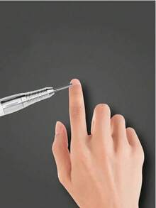 klimonla 3XF 鎢鋼美甲鑽頭，適用於電動美甲修甲機，美甲縫隙清潔與死皮去除，3/32" - 白色 - 查看 4