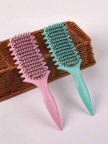 2pcs Curling Iron Set, Multi-Function Styling Brush & Spray Bottle Styling Tool Kit, Suitable For Women Home & Salon, Christmas & Valentine's Day Gift - Multicolor - View 6