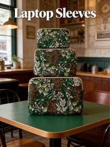 A New Korean-Style Inner Pocket Bag, Fashionable Tablet Bag With Fresh Floral Quilting, Notebook Storage Bag, Suitable For Home, Travel, Vacation, And School Use. It Is Also A Great Birthday Gift For Friends And Teachers. - Multicolor - View 1