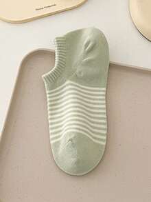 1/3/5/8/10双随机条纹短袜，四季皆宜 - 彩色 - 查看 9