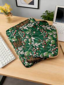 A New Korean-Style Inner Pocket Bag, Fashionable Tablet Bag With Fresh Floral Quilting, Notebook Storage Bag, Suitable For Home, Travel, Vacation, And School Use. It Is Also A Great Birthday Gift For Friends And Teachers. - Multicolor - View 3