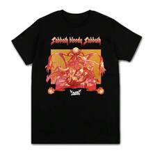 Black Metal Rock Band Graphic T-Shirt Men Women Fashion Casual Short Sleeve Plus Size Unisex For Summer Outings 62474 - 黑色1 - 查看 7