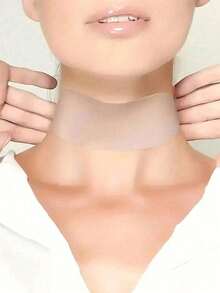 Patch Silikon Wajah, Leher, dan Dada yang Dapat Digunakan Kembali, Untuk Penggunaan Semalaman, Membantu Menghaluskan dan Merevitalisasi Kulit, Mengurangi Tanda-Tanda Penuaan untuk Wanita dan Anak Perempuan, Alat Perawatan Kulit - Clear - View 6