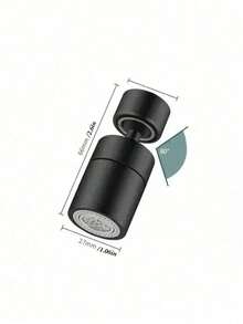 New Kitchen Faucet Sprayer Head Filter, 360° Rotatable Adjustable Anti-Splash Faucet Aerator, Kitchen Sink Faucet Decor, Home Bathroom Decor Autumn Bathroom Accessories - Multicolor - View 8