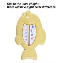 1pc Minimalist Fish-Shaped Thermometer, Cartoon Water Temperature Meter, Indoor Thermometer, ABS Material, Suitable As Christmas, Halloween, Bathroom Decor And Bathroom Accessory Gift (Random Style) - Multicolor - View 14