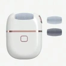 Máy chà chân điện sạc lại, 3 đầu chà thay thế, pin 500mAh, sạc USB, thích hợp cho da nứt nẻ, dụng cụ chăm sóc chân, món quà tuyệt vời. - Nhiều màu - Xem 11