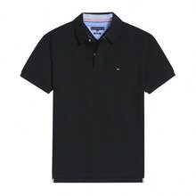 Men Polo Shirts - Black - View 1
