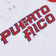 #4 Puerto Rico Legendary Catcher Yadier Molina Baseball Jersey,Letter Embroidery WBC Commemorate Clothing,Unisex Game Day Gift - White - View 4