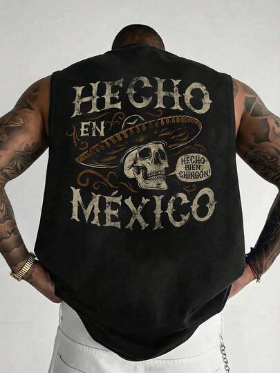 Camiseta sin mangas de verano para hombre, de tejido de poliéster, estilo multifuncional, corte regular, peso 180 g, 1 pieza