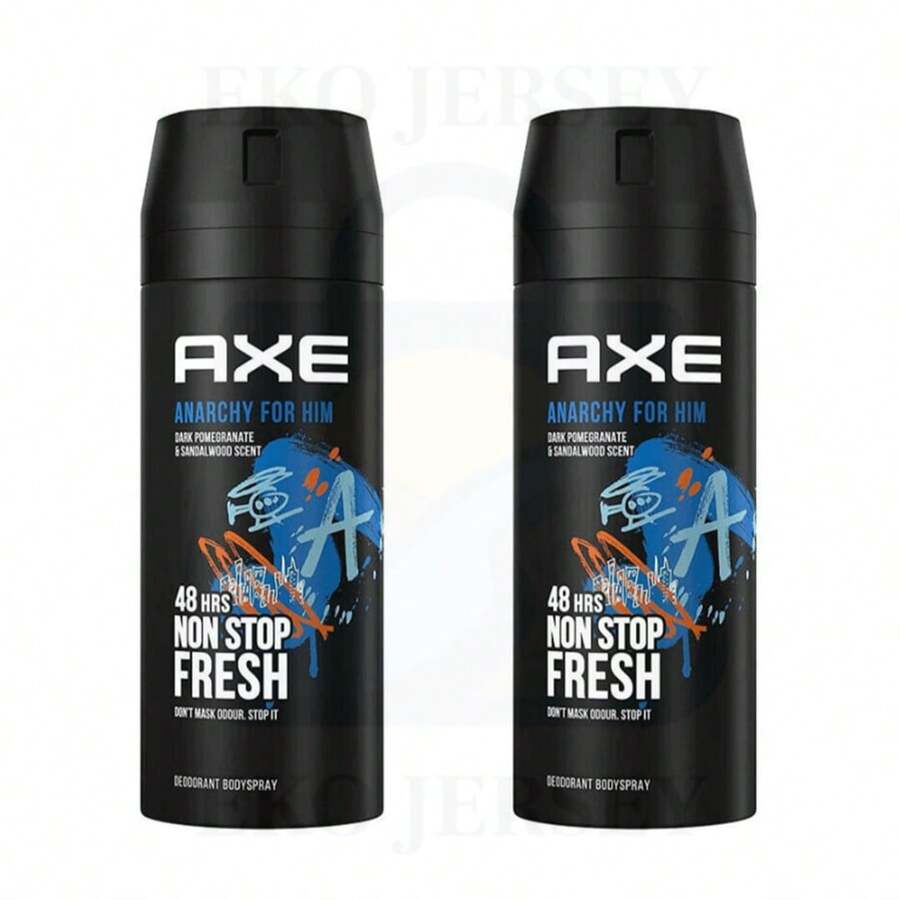 AXE Anarchy For Him Deodorant Body Spray Dark Pomegranate & Sandalwood 150 Ml/5.0 Oz Pack Of 2 - 多樣化香型 - 查看 1