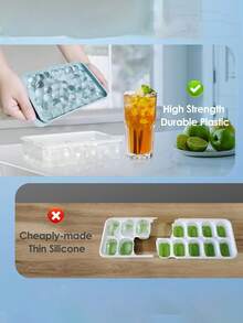 1 khay - Khay tròn dùng cho ngăn đá, có hộp đựng đá. - Nhiều màu - Xem 8