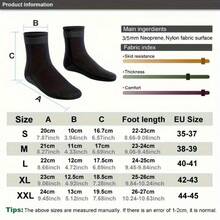 1 Par de Meias de Praia de Neoprene com 3mm de Espessura, Sola Texturizada Antiderrapante, Alta Elasticidade, Tira de Gancho e Laço Larga, Acolchoamento no Tornozelo, Adequado para Vôlei de Praia, Surfe, Esportes Aquáticos, Parques de Diversão, Mergulho Snorkel, Natação, Mergulho, Vela, Caiaque, Meias de Surfe Unissex para Praia, Essencial de Praia, Flutuadores de Piscina, Acessórios de Natação, Suprimentos de Praia, Esportes Aquáticos, Itens de Viagem, Itens Pessoais, Necessidades de Natação - Preto - Visão 5