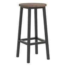 Bar & Serving Carts - 65H cm + Rustic Brown + Black + 2 - View 7