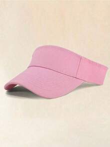 1pc Unisex Adjustable Brim Sports Sun Hat - Multicolor - View 8