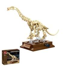 3D Dinosaur Assembly Model Set, Including T-Rex, Triceratops, Brachiosaurus And Other Dinosaur Sculptures, Suitable For Home And Office Desk Display, Ideal Adult Holiday Souvenir Gift - Multicolor - View 9