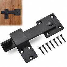 Sliding Door Latch Sturdy Rustic BarnDoor Hardware Latch For Fence Cabin Cabinet - 1* Barn Door Flip Lock Set - View 9