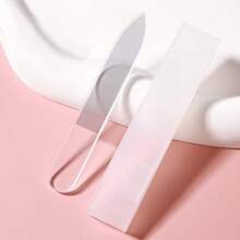 1 cái dũa móng tay, dũa móng tay nano thủy tinh, khối mài móng tay trong suốt có thể tái sử dụng, dụng cụ chăm sóc móng tay, dũa móng tay nano thủy tinh, hộp đựng di động - Trong sáng - Xem 9