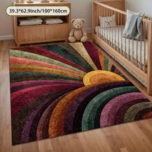 Luxury Carpet - Striped Vintage Carpet Suitable For Living Room, Bedroom, Use - Neutral  Tones - Machine Washable Area With Jumbo Sizes - 16*24 inch/40*60 cm - Xem 12