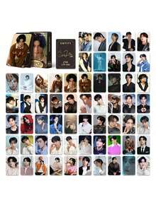 Bộ 92 thẻ hội người hâm mộ Triệu Ân Quang (60 thẻ + 32 sticker), thẻ LOMO hai mặt, bưu thiếp, bookmark, quà tặng ngày lễ và Giáng sinh. - Bộ - Xem 6