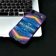 Funda para teléfono B-Bllabong con logotipo para iPhone 17 Air, 16, 15, 14, 13, 12, 11 - Negro2 - Ver 5