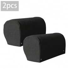 2/4 chiếc Vỏ bọc tay vịn ghế sofa bằng vải lông cừu chống thấm nước đàn hồi, Vỏ bọc bảo vệ đồ nội thất mềm mại và co giãn cho ghế sofa, ghế, ghế ngả - Nhiều màu - Xem 13