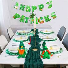 12/24/48/96 pièces Sets de table dorés, multicolores, durables et élégants, style minimaliste, convient pour la décoration de table de salle à manger, décorations de table pour célébrations et fêtes - Vert - Voir 5